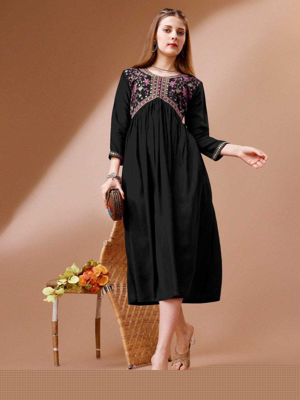 Rayon Anarkali Kurti - MYLUXURY LANE ENTERPRISE